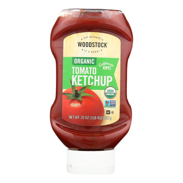 Woodstock Organic Tomato Ketchup - Case Of 12 - 20 Oz(D0102H5Wti8)