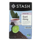 Stash Earl Grey Black Tea Bags, 20 Count, Individually Wrapped, Full Caffeine, Premium Black Tea, Drink Hot or Iced