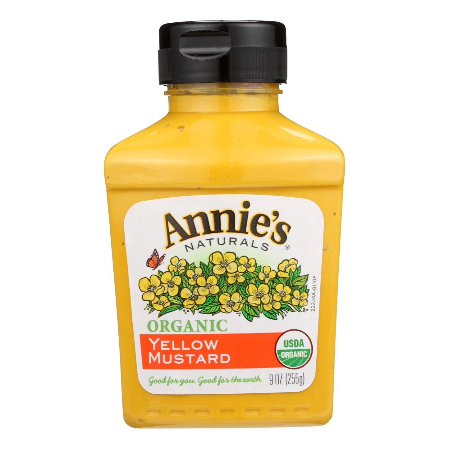 Annies Naturals Organic Yellow Mustard - case Of 12 - 9 Oz(D0102H5WWMP)