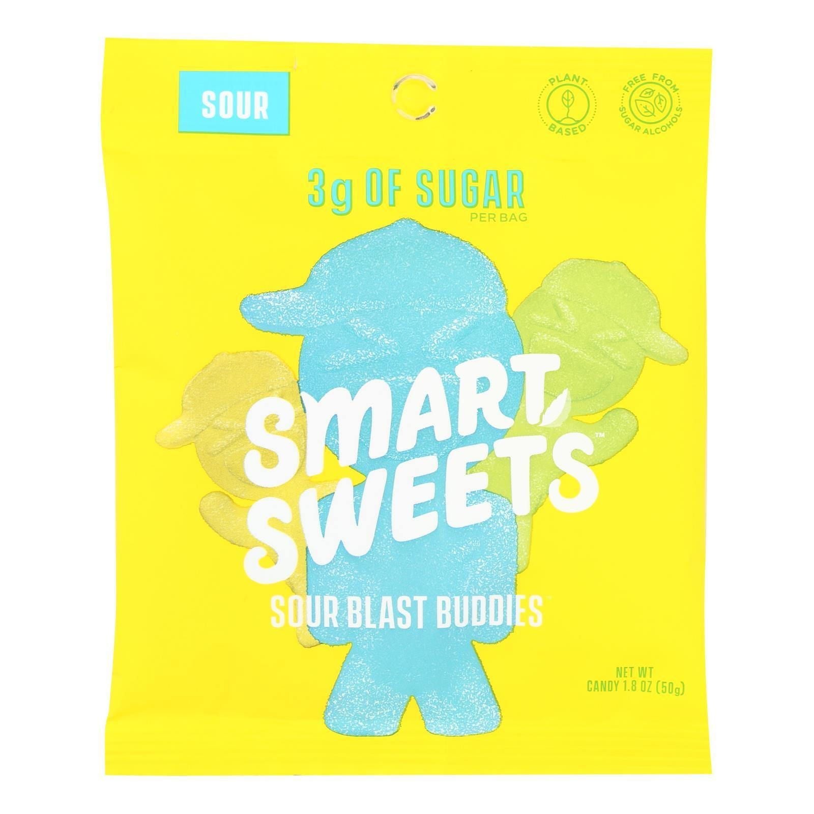 Smartsweets - Gummy Sour Blast Buddies - Case of 12 - 1.8 OZ(D0102H7A4CA.)