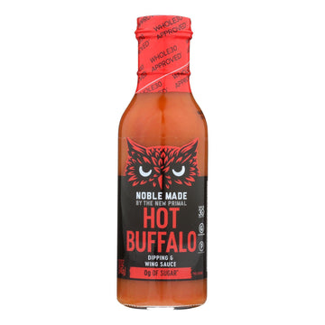 The New Primal - Sauce Buffalo Hot Paleo - Case Of 6 - 12 Oz(D0102H7P1Fa.)