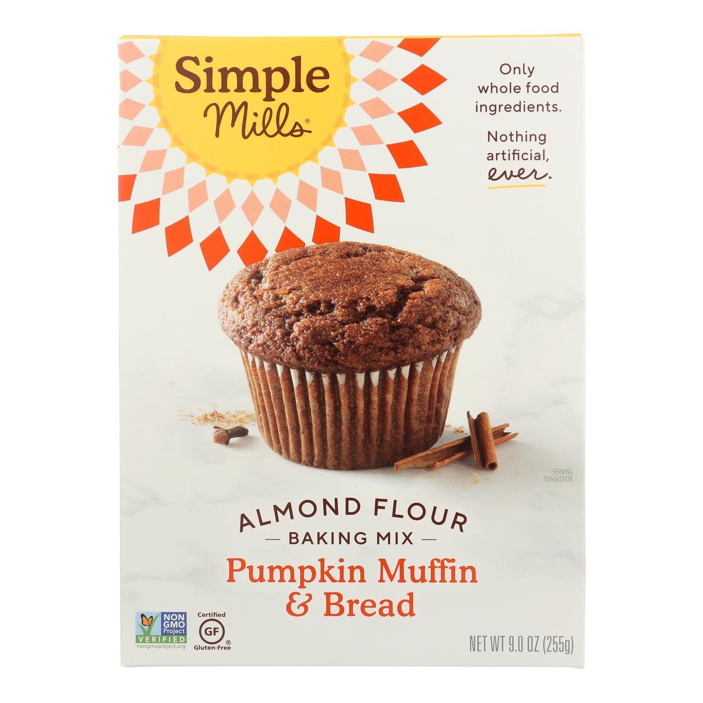 Simple Mills Almond Flour Pumpkin Muffin And Bread Mix - Case Of 6 - 9 Oz.(D0102Hh305Y.)