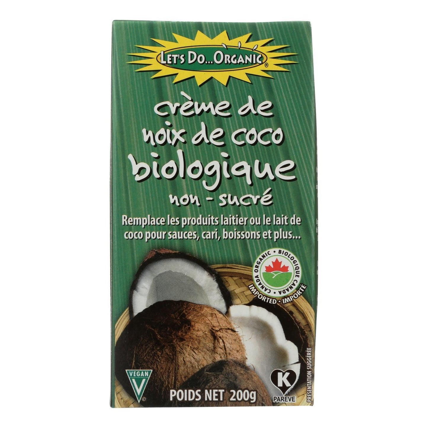 Lets Do Organics Organic Creamed - Coconut - Case of 6 - 7 oz.(D0102HH3H8U.)