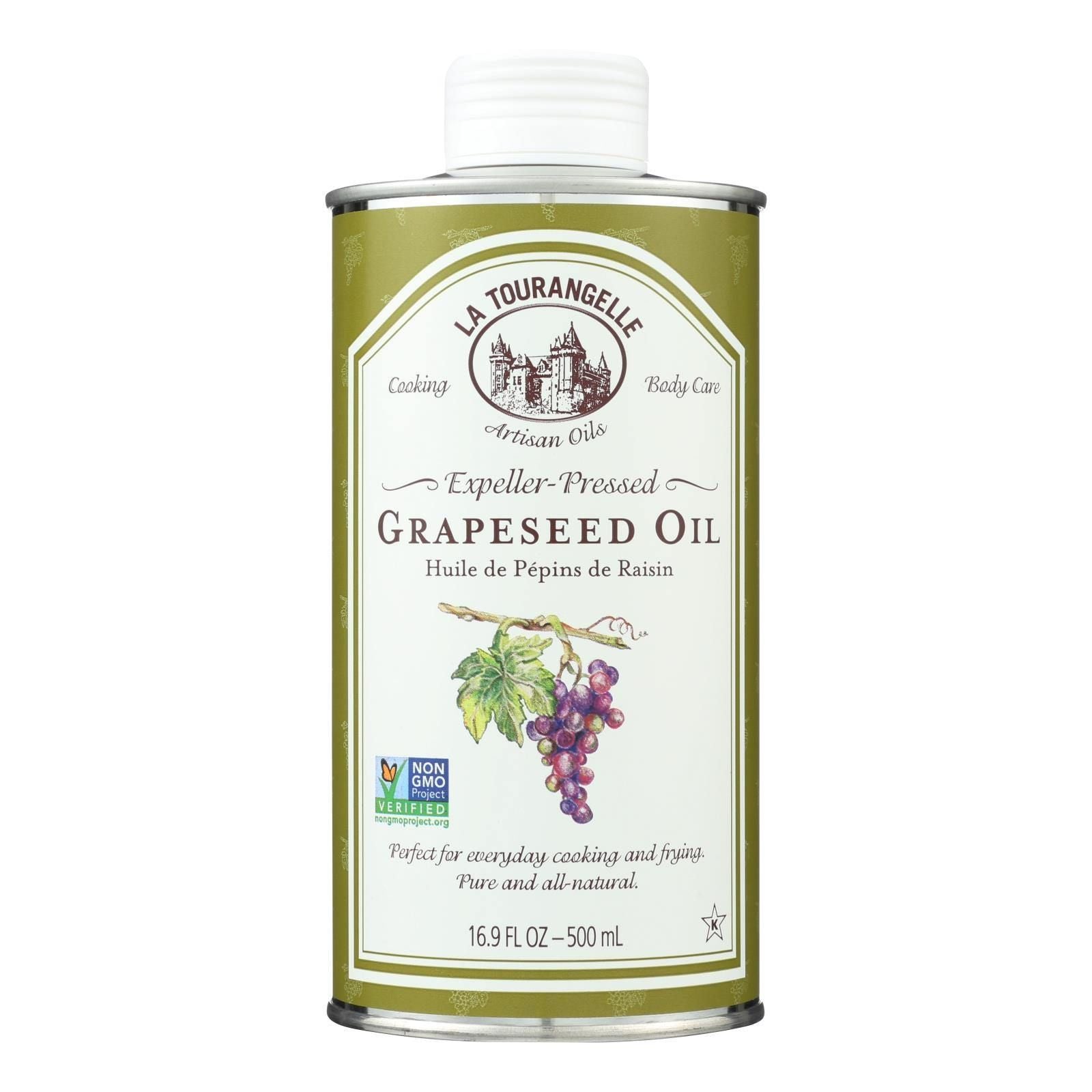 La Tourangelle Grapeseed Oil - Case Of 6 - 16.9 Fl Oz.(D0102Hh3Hrg.)