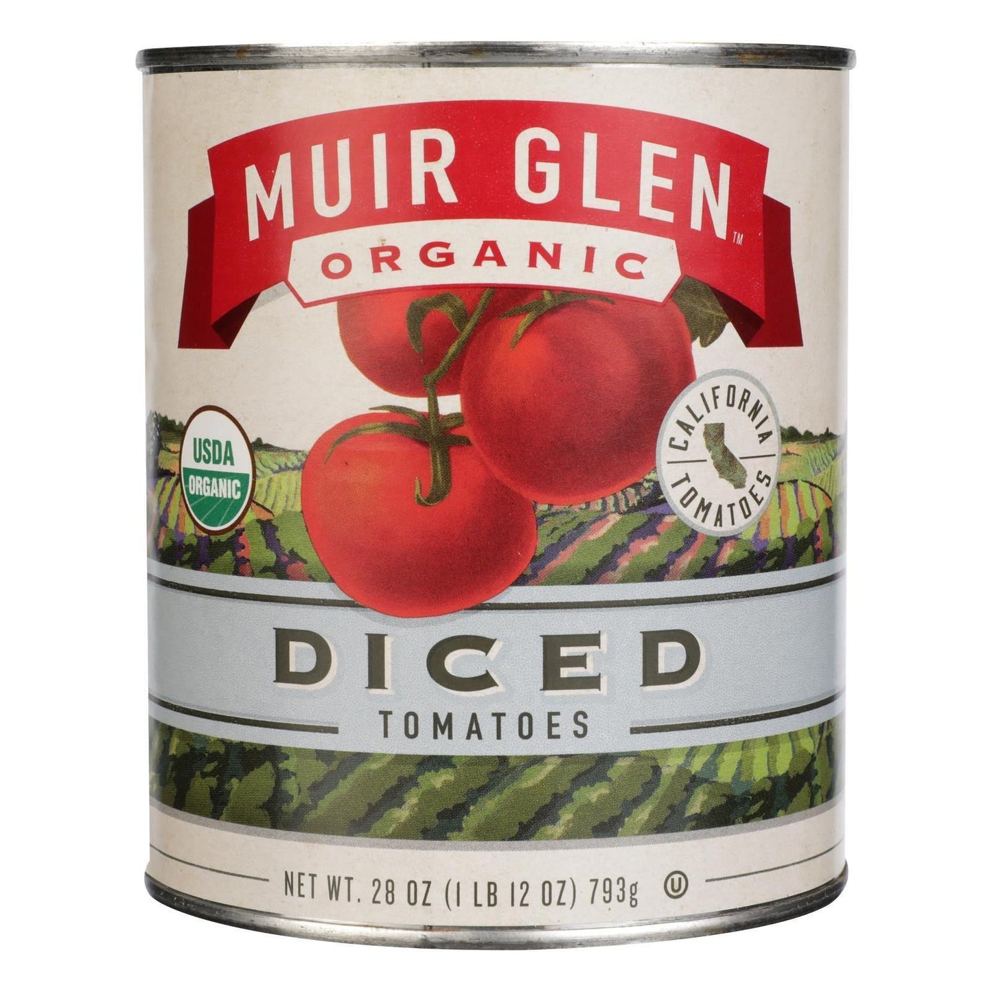 Muir Glen Muir Glen Diced Tomato - Tomato - Case of 12 - 28 oz.(D0102HH3RY7.)