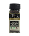Pride Of India ?Black Mustard Seed ?Gourmet & Vegan Indian Spice ?Pungent/Spicy Flavor ?Dry Seasoning - Gluten & Gmo Free ?Easy 
