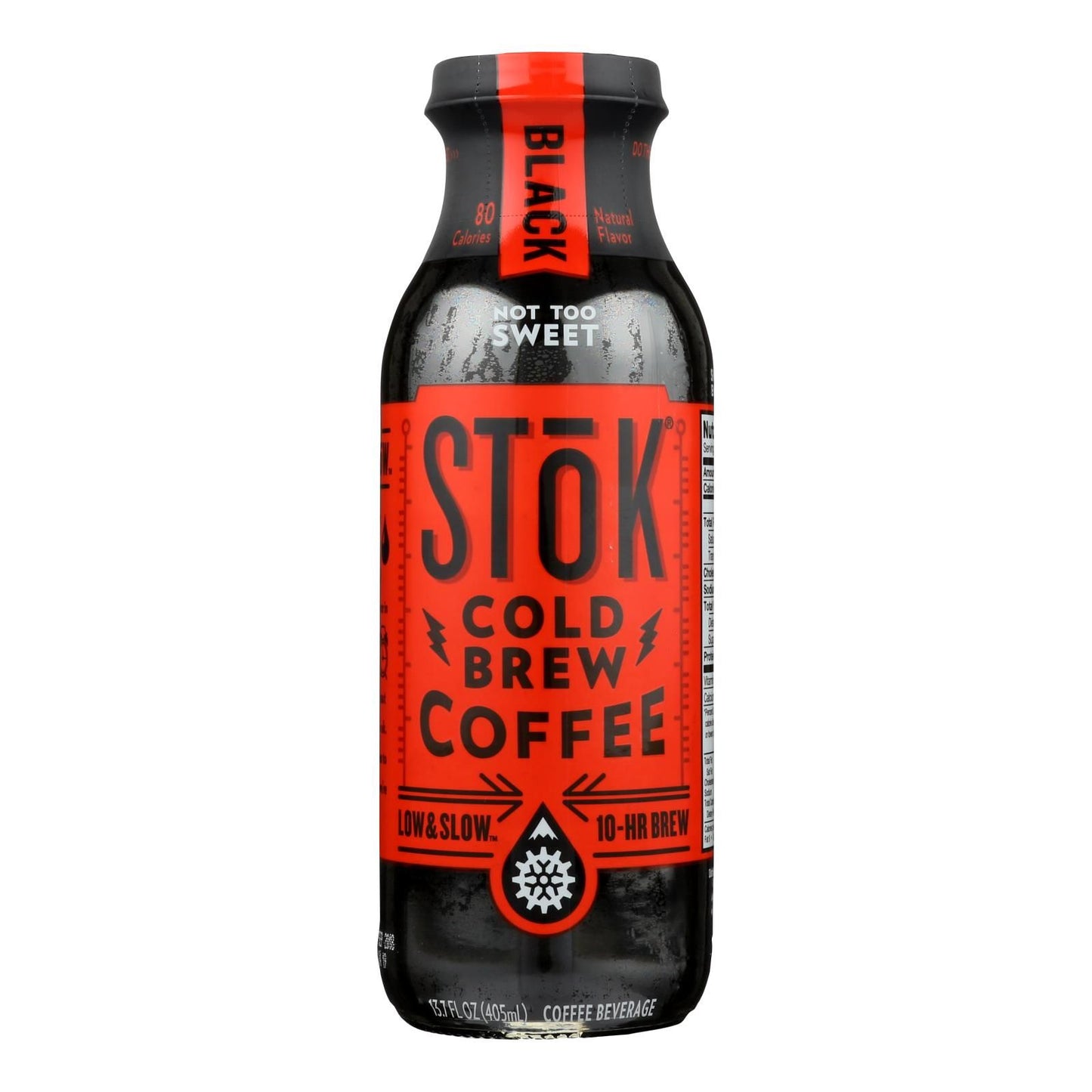 Stok Cold-Brew Iced Coffee Cold Brew Coffee - Case Of 12 - 13.7 Fz(D0102Hp6V3U.)