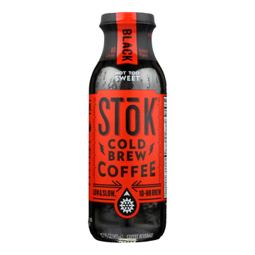 Stok Cold-Brew Iced Coffee Cold Brew Coffee - Case Of 12 - 13.7 Fz(D0102Hp6V3U.)