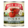 Muir Glen Organic Tomatoes - Diced - No Salt - Case of 12 - 28 oz(D0102HP6VTA.)