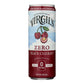 Virgil'S - Soda Zero Sugar Black Cherry Can - Case Of 6 - 4/12 Fluid Ounces