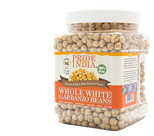 Whole White Garbanzo Beans 9mm 52.8 oz(D0102HPI0LA.)