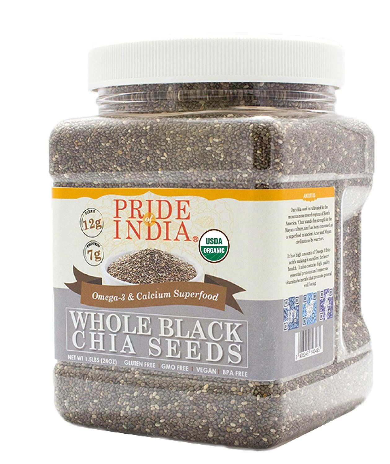 Black Chia Seeds 24 Oz(D0102Hpil4U.)