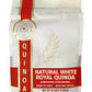 Natural Royal Bolivian White Quinoa - 25 Pound Bulk Bags - Bold Flavorful Prewashed Whole Golden Grains 6G Protein 3G Fiber - Su