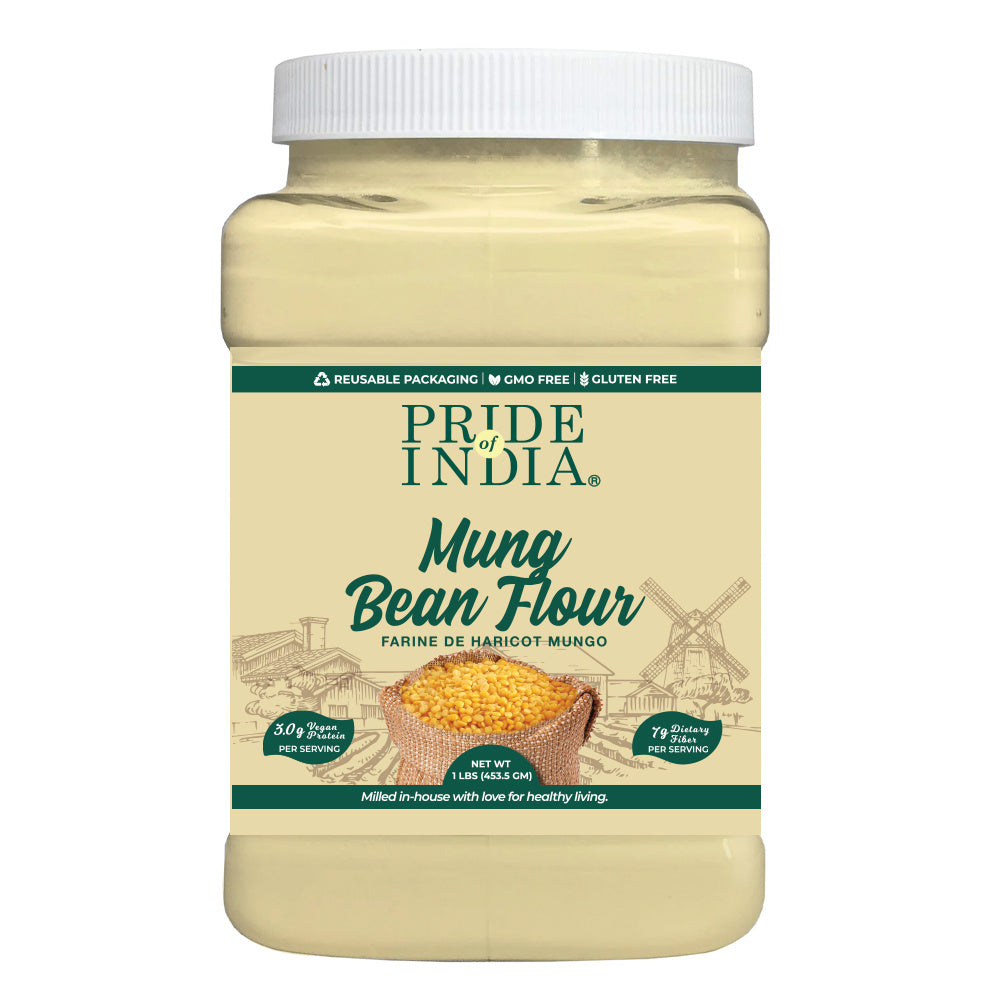 Pride Of India Mung Bean Flour (1 Lbs)