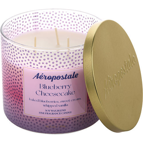 Aeropostale Blueberry Cheesecake By Aeropostale Scented Candle 14.5 Oz