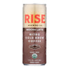 Rise Brewing Co. Mocha Latte Nitro Cold Brew Coffee, Mocha Latte - Case of 12 - 7 FZ(D0102HX29V7.)