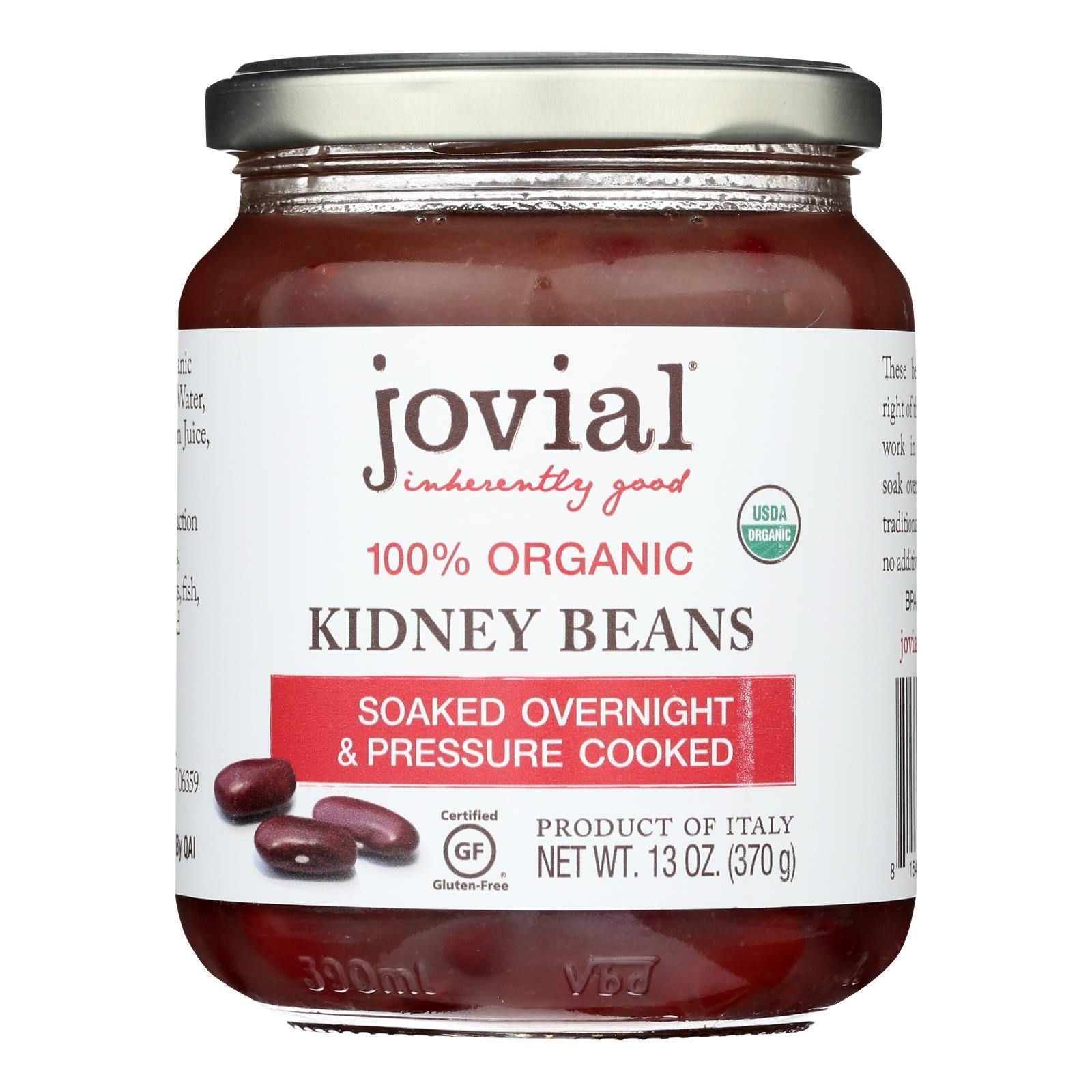 Jovial - Beans Organic Kidney - Case of 6 - 13 OZ(D0102HX2GFW.)