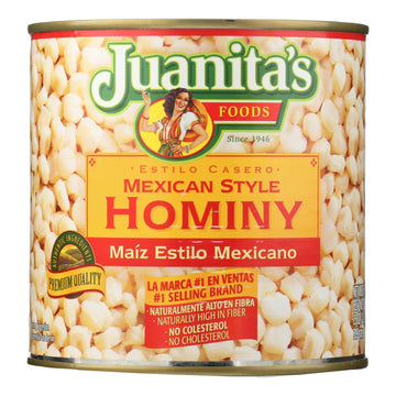 Juanita'S Foods - Hominy - Mexican Style - Case Of 12 - 25 Oz.(D0102Hx3Wew.)