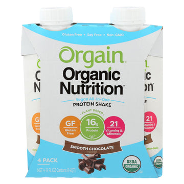 Our Organic Vegan Protein Shakes  - Case Of 3 - 4/11 Fz(D0102Hx7Pia.)