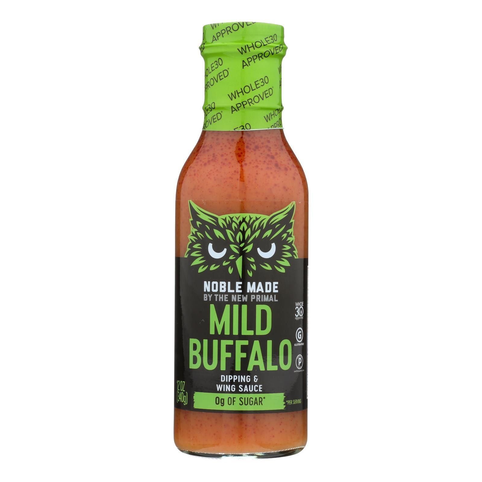 The New Primal - Sauce Buffalo Mild Paleo - Case of 6 - 12 OZ(D0102HX7SLA.)