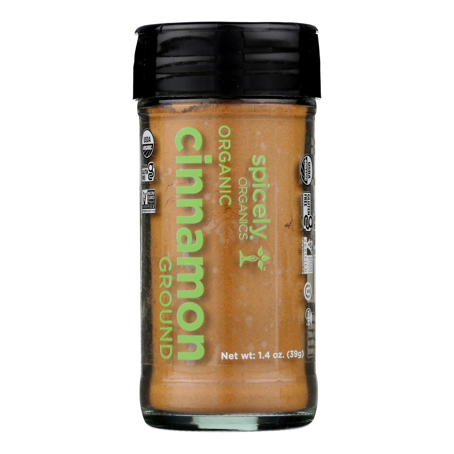 Spicely Organics - Organic Cinnamon - Ground - Case of 3 - 1.4 oz.(D0102HX83T6.)