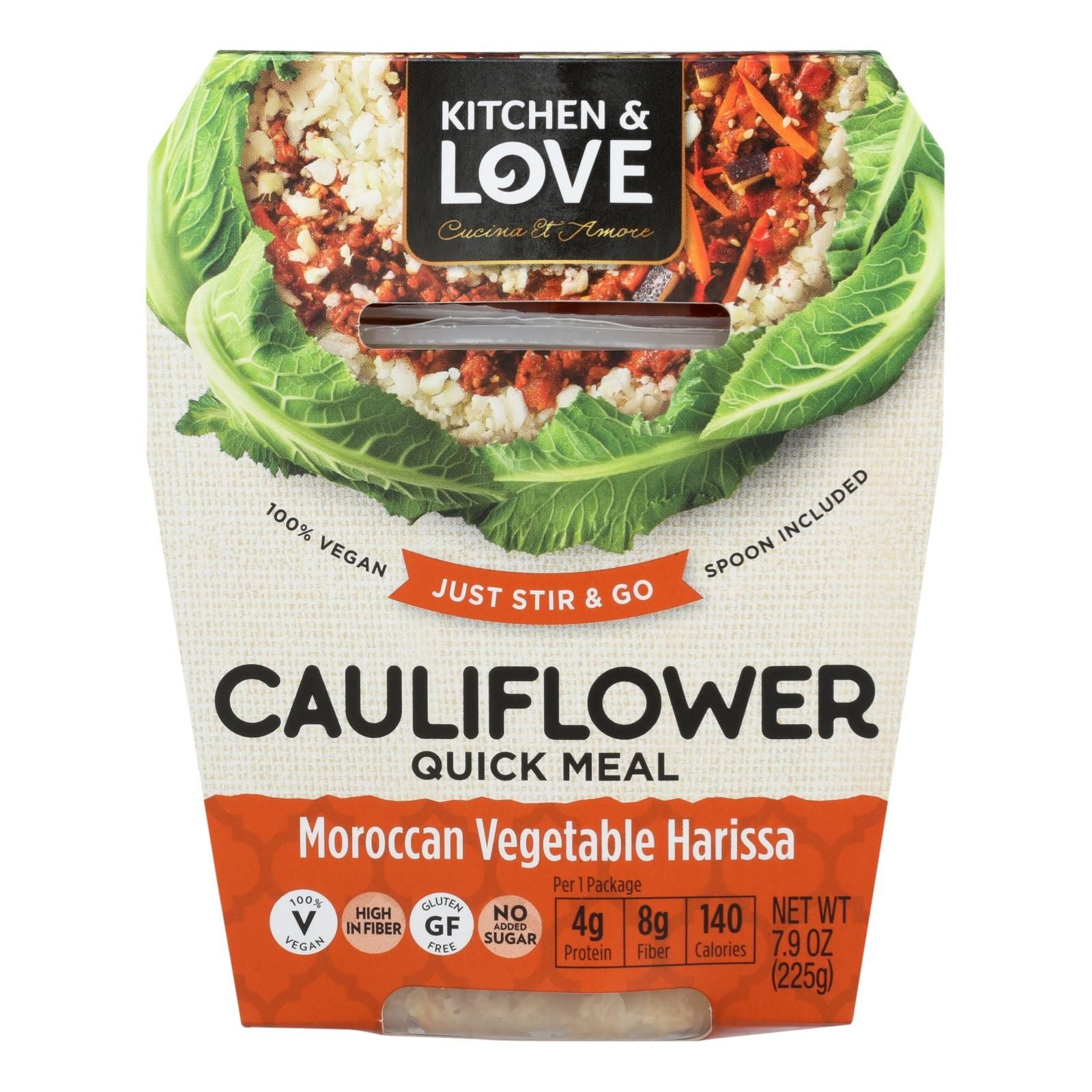 Cucina & Amore - Meal Caulflowr Veg Harisa - Case of 6 - 7.9 OZ(D0102HXP15Y.)