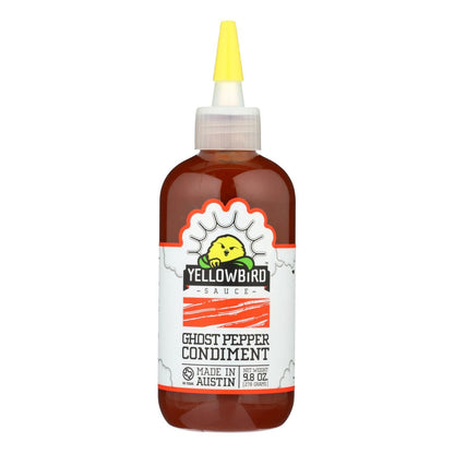 Yellowbird Sauce Ghost Pepper Condiment - Case of 6 - 9.8 OZ(D0102HXP19Y.)