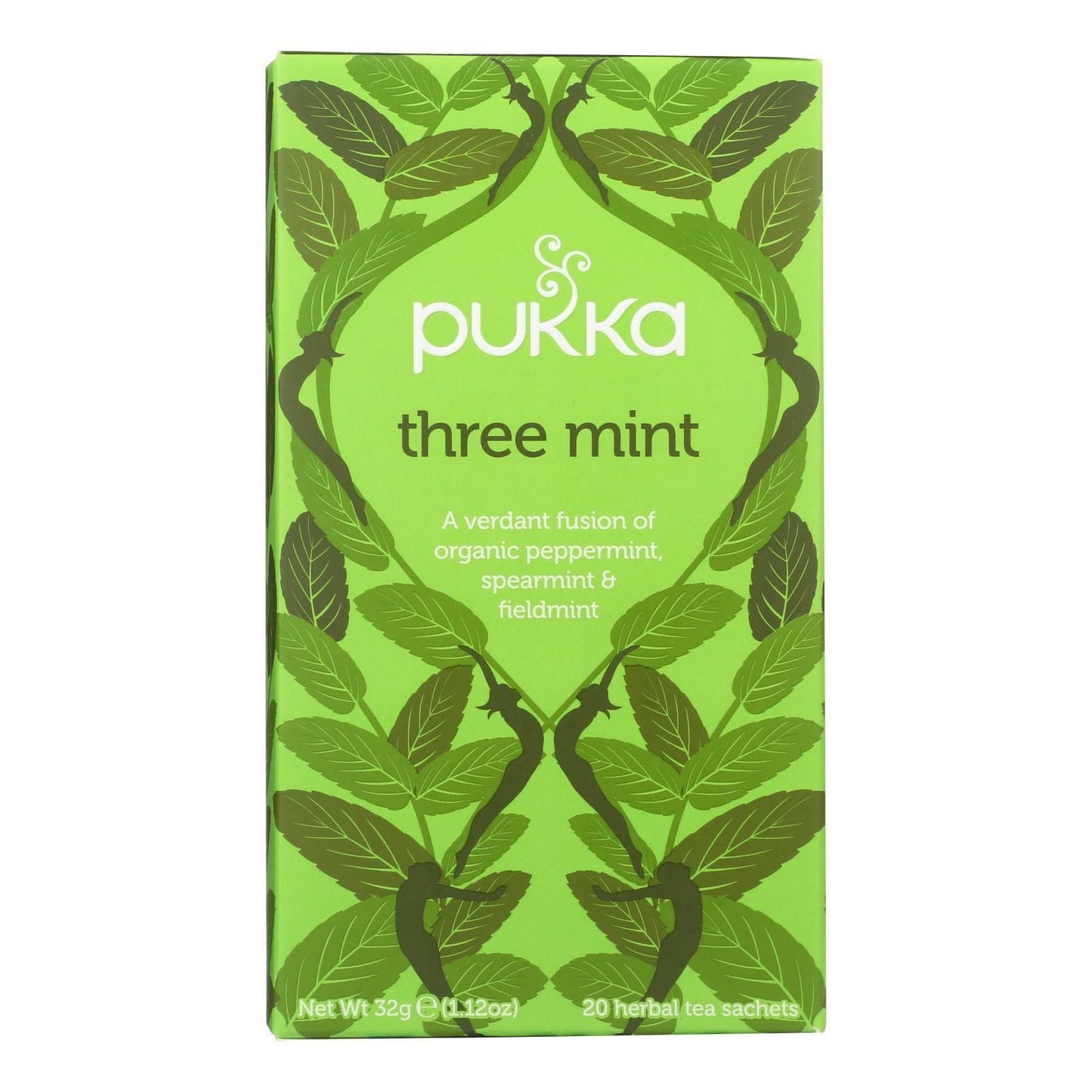 Pukka Herbal Teas Tea - Organic - Three Mint - 20 Bags - Case of 6(D0102HXPPLV.)