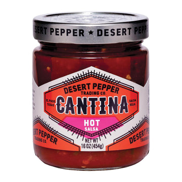 Desert Pepper Trading Cantina Salsa - Hot Red - Case of 6 - 16 oz(D0102HXW57J.)