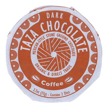 Taza Chocolate Organic Chocolate Mexicano Discs - 55 Percent Dark Chocolate - Coffee - 2.7 oz - Case of 12(D0102HXW5RP.)