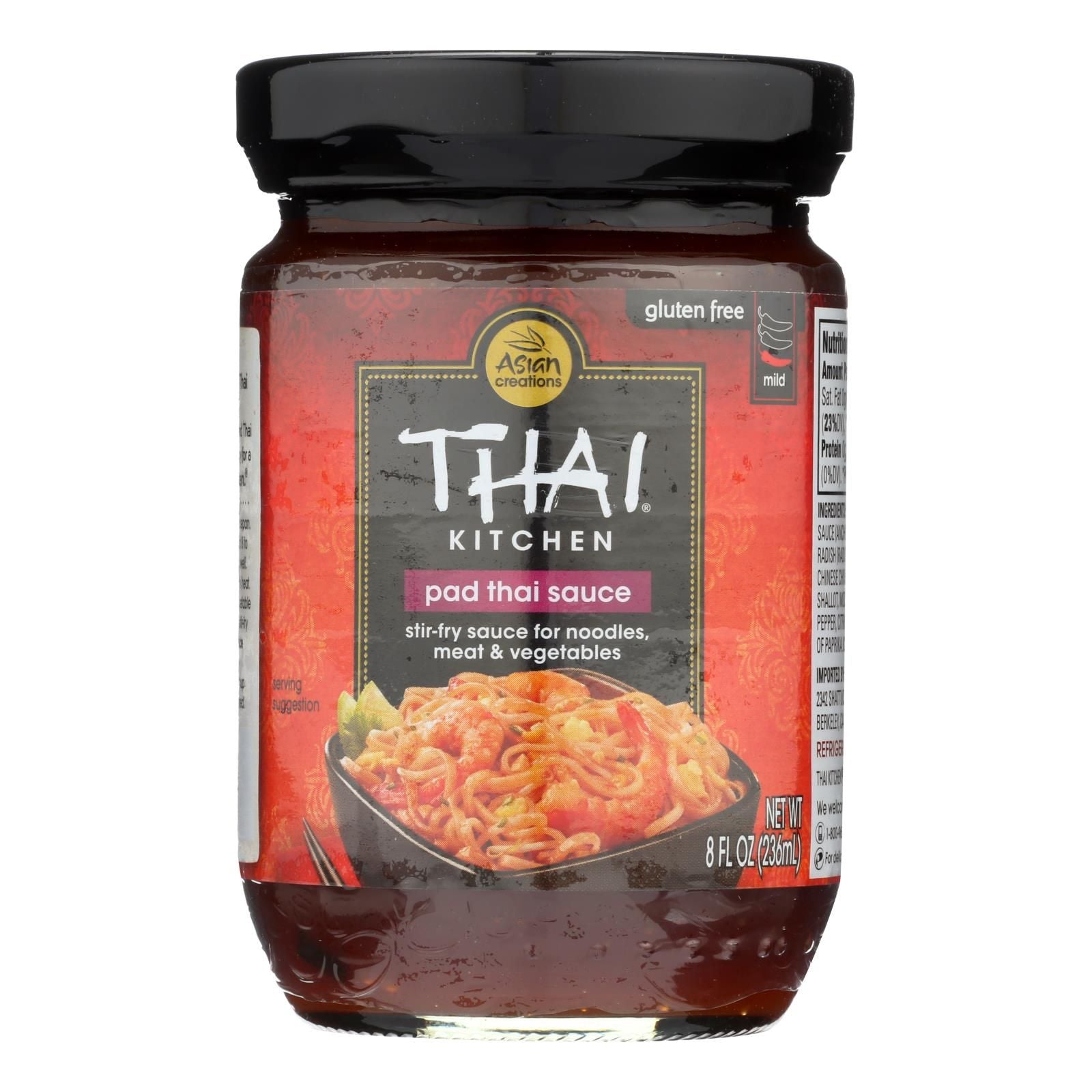 Thai Kitchen Original Pad Thai Sauce - Case of 12 - 8 Fl oz.(D0102HXW7AP.)