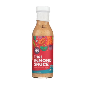 Yai'S Thai Sauce - Thai Almond - Case Of 6 - 12 Oz(D0102Hxx1Cy.)