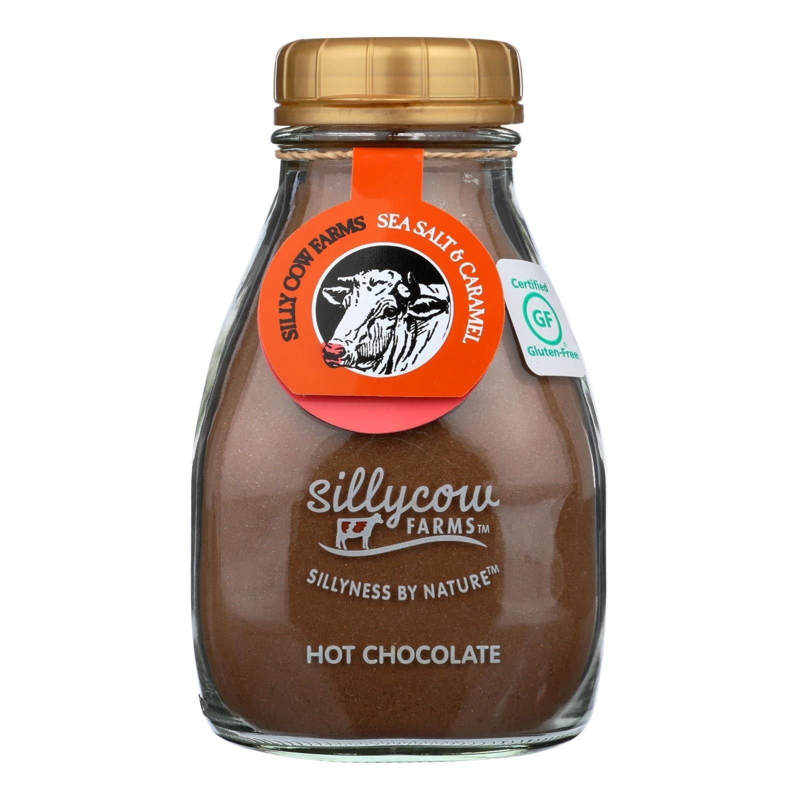 Sillycow Farms Hot Chocolate - Caramel & Sea Salt - Case of 6 - 16.9 oz(D0102HXX3LG.)