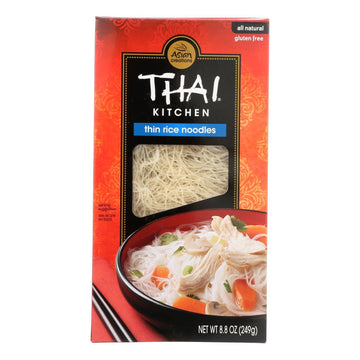 Thai Kitchen Thin Rice Noodles - Case Of 12 - 8.8 Oz.(D0102Hxx4Sy.)