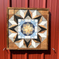 Amish Handmade Barn Quilt Wall Art – Reclaimed Barn Wood – 20.75” x 20.75”