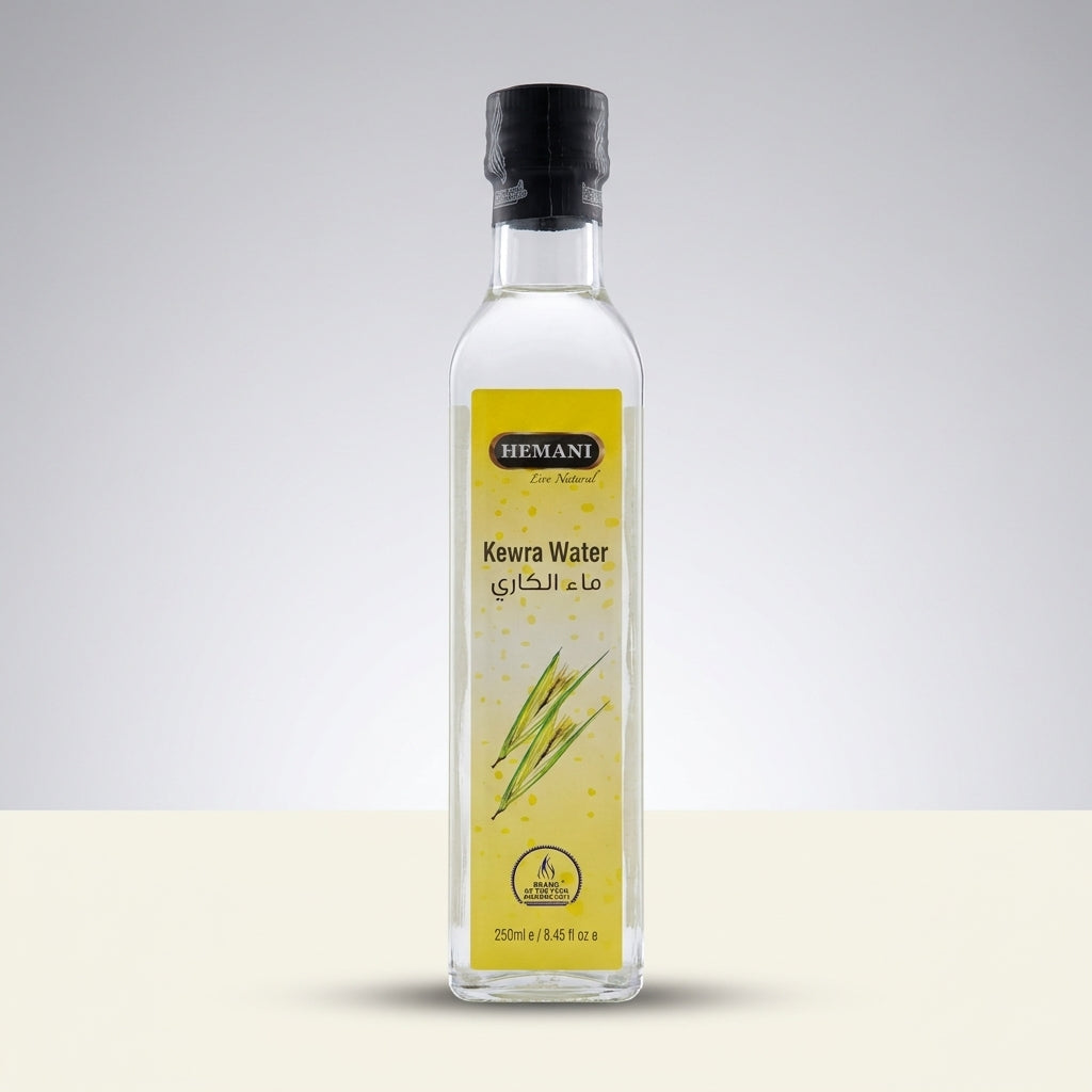 Hemani Kewra Water 250ml - Pure Natural Pandanus Flower Extract