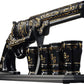Gun Whiskey Decanter & Bullet Shot Glass Set