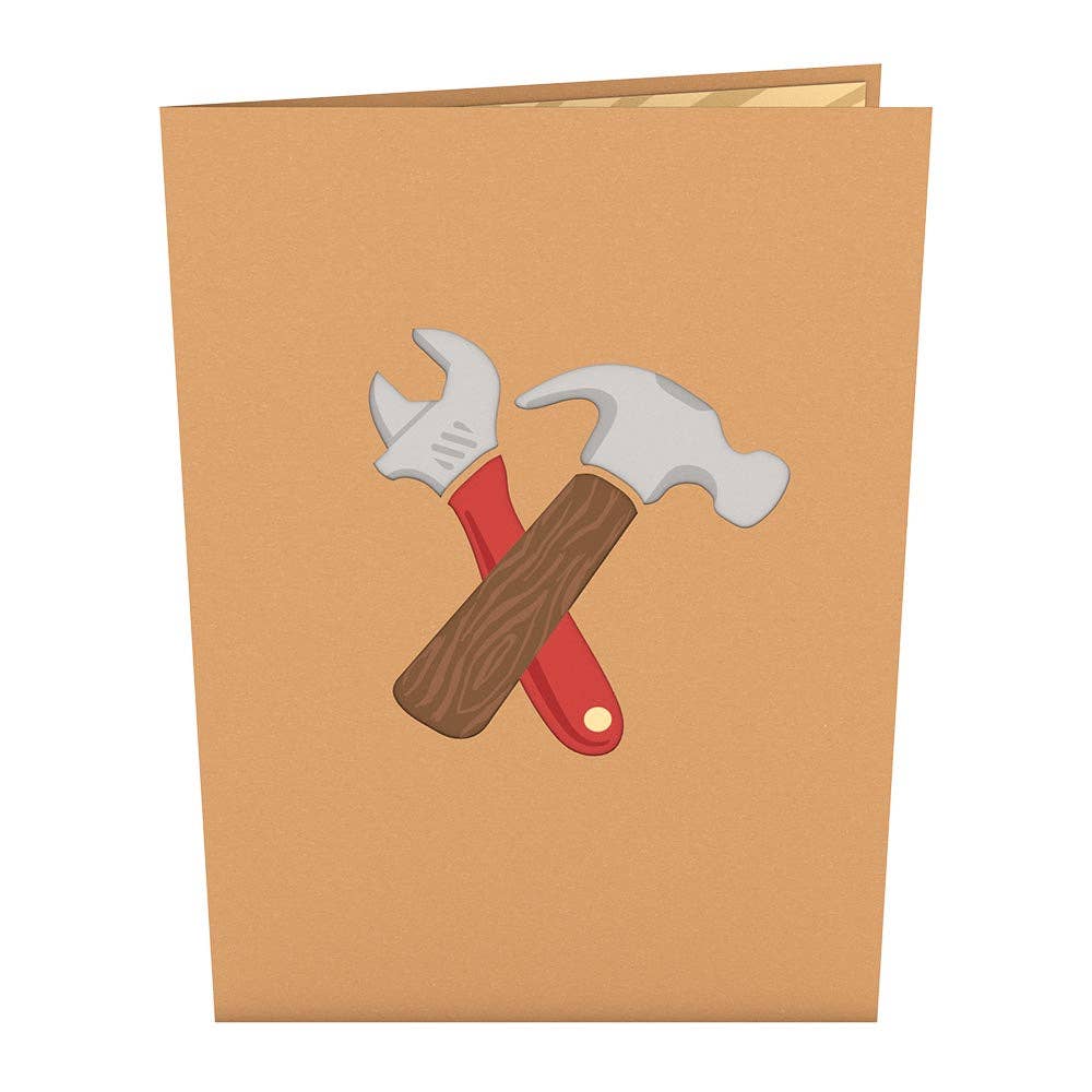 Toolbox 5''x7'' Card, Pop-Up Cards, Everyday Pop-up card