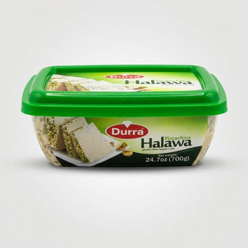 Durra Halawa with Pistachios 700g - Authentic Middle Eastern Sesame Confection