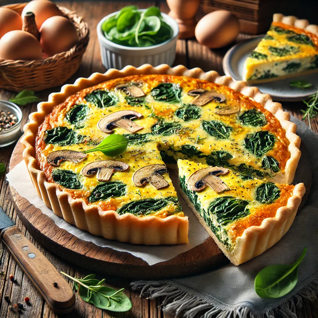 Quiche Pan with Removable Bottom- 8 X 7/8"