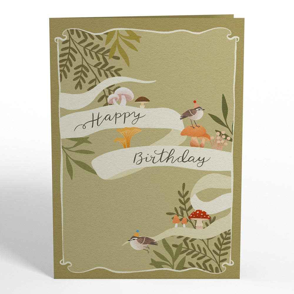 Woodland Birthday Party 5''x7'' Card, Birthday Cards
