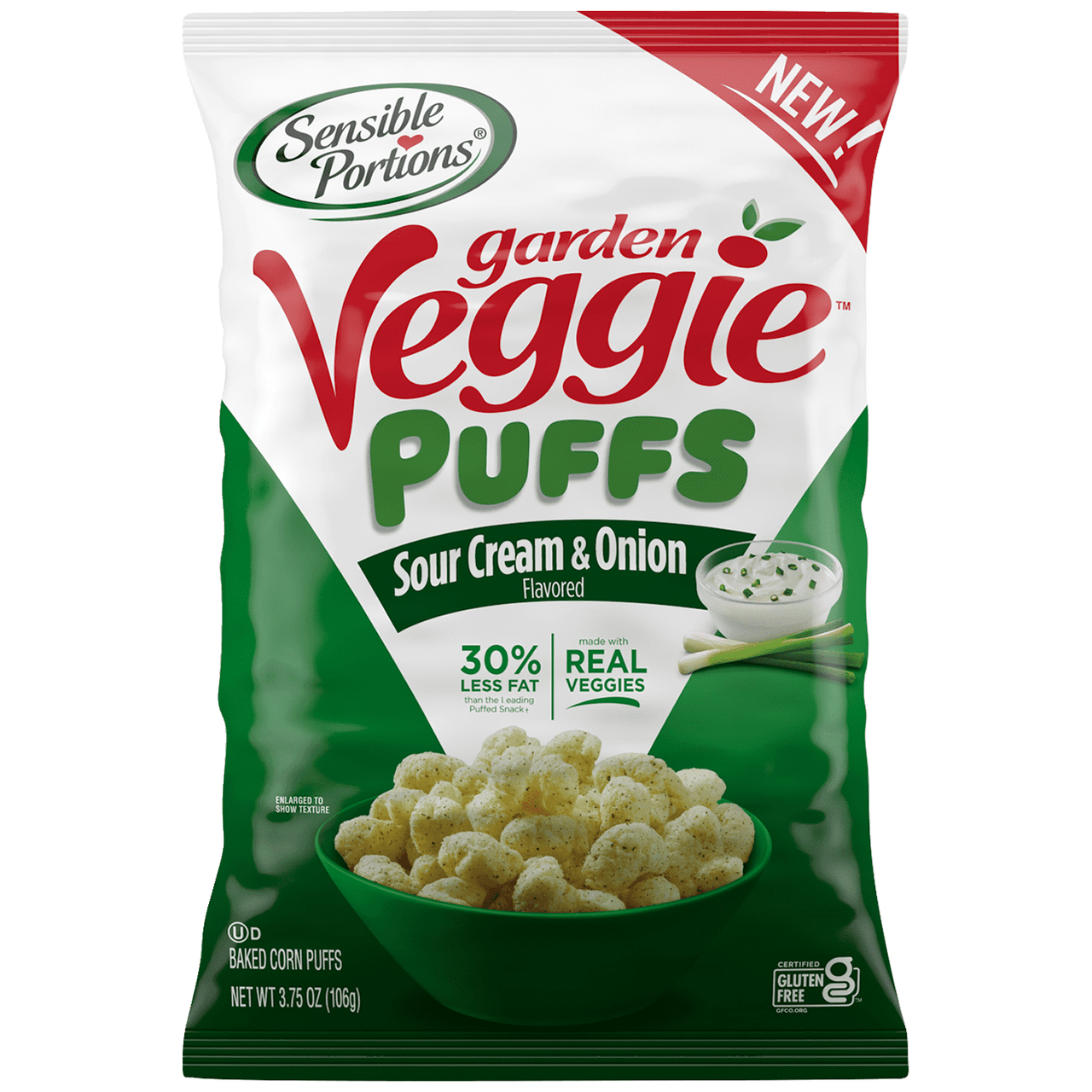 S P Veg Puff Scrm Onion ( 6 X 3.75 Oz   )