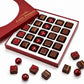 Andy Anand Vegan Dark Chocolate Truffles Praline Collection, 25 pc – Gluten-Free Gift Box, 60% Cocoa Butter, Birthday & Valentine's Day Gift