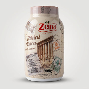 Zeina Tahini Extra 908g - 100% Pure Lebanese Sesame Paste