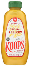Koops Organic Yellow Mustard (12X12 Oz)