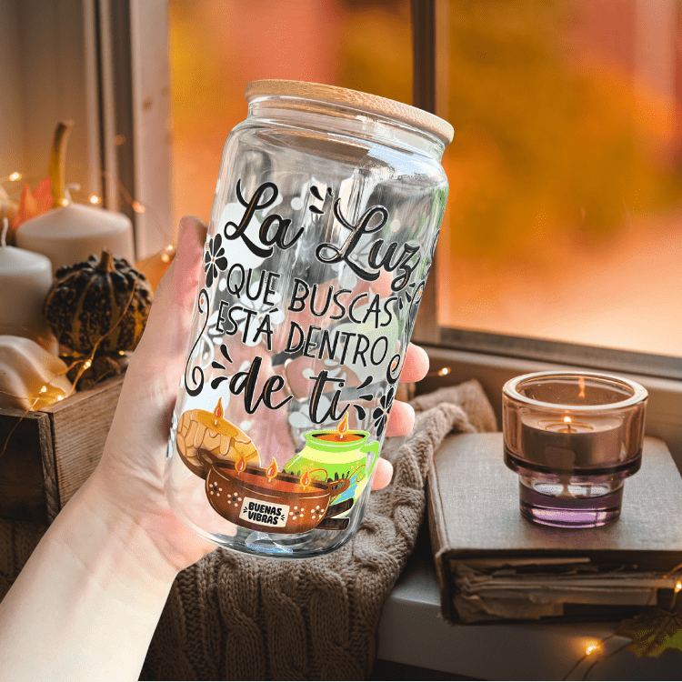 Pumpkin Spice Aesthetic Cup – Autumn Iced Coffee Tumbler, Reusable Drinkware