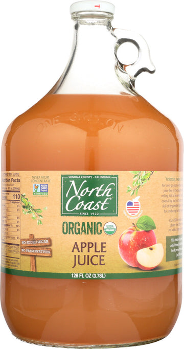 Og1 N Coast Apple Juice ( 4 X 128 Oz   )