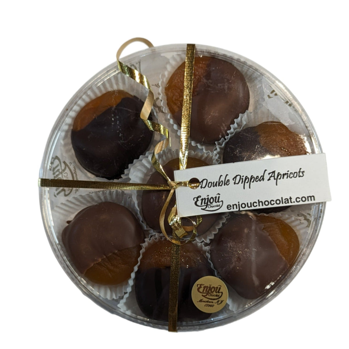 Glacé Apricots Dipped