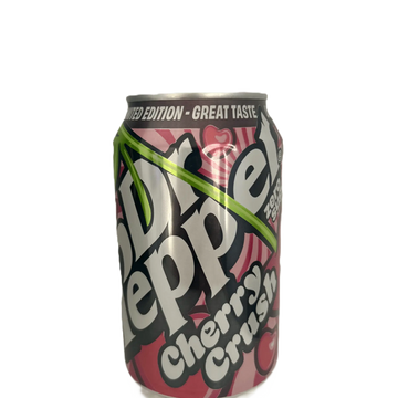 Dr. Pepper Cherry Crush Zero – Sugar-Free Cherry-Infused Cola 330 mL Can (UK)