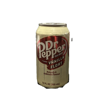 Dr. Pepper Vanilla Float – Classic Cola with Creamy Vanilla Twist 375mL Can (US)